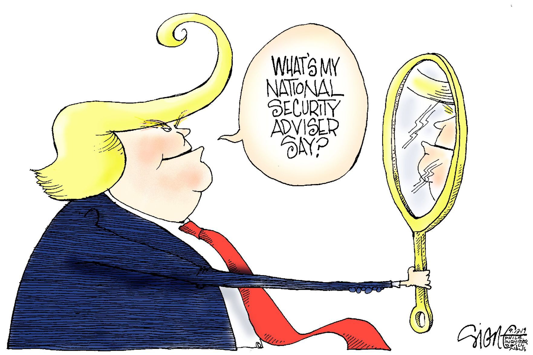Signe Wilkinson editorial cartoon